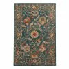 World Market Raya Teal And Multicolor Floral Wool Area Rug