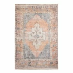 World Market Chelsea Blush And Blue Persian Style Area Rug