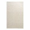 World Market Emilie Ivory Tonal Sweater Wool Area Rug