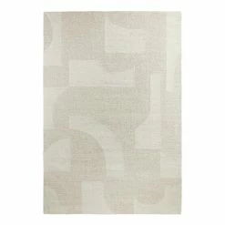 World Market Nomad Undyed Abstract Tufted Wool Area Rug