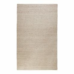 World Market Lucas Oatmeal Sweater Wool Blend Area Rug