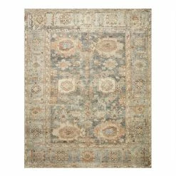 World Market Everly Blue And Tan Persian Style Area Rug