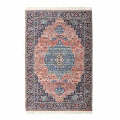 World Market Amelia Multicolor Persian Style Chenille And Jute Area Rug