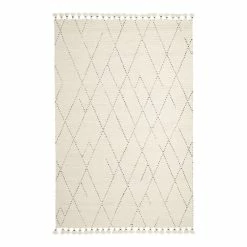 World Market Logan Ivory Moroccan Style Wool Area Rug