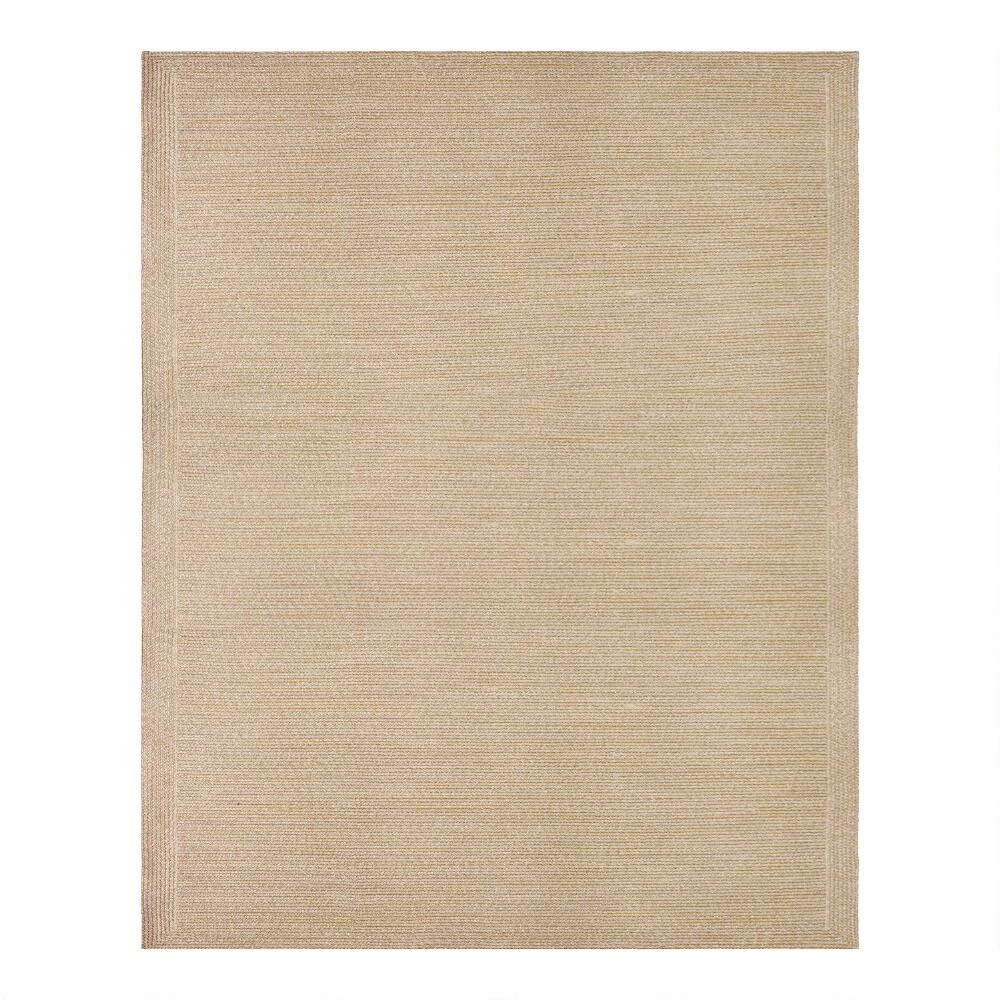 World Market Natural Handwoven Indoor Outdoor Rug