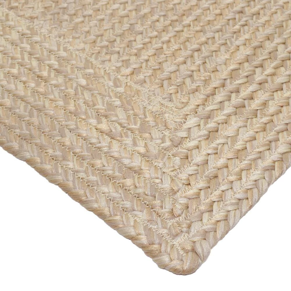 World Market Natural Handwoven Indoor Outdoor Rug - Image 4