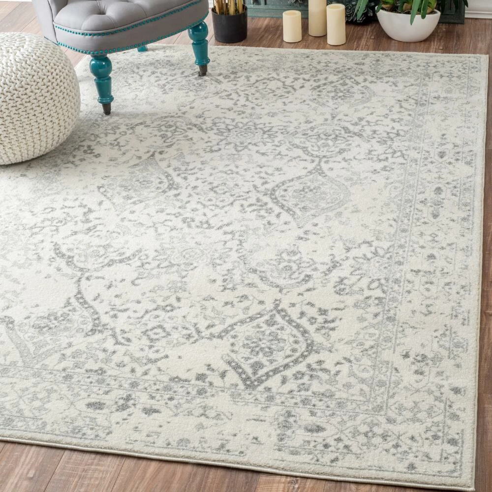 World Market Ivory Oliver Area Rug - Image 5