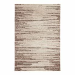World Market Taylor Tan And Ivory Stripe Area Rug