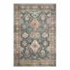 World Market Sea Green and Rust Persian Style Syros Area Rug