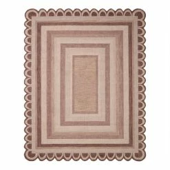 World Market Justina Blakeney Buena Onda Scalloped Wool Area Rug