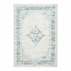 World Market Blue Henley Area Rug