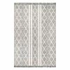 World Market Gray And Ivory Lattice Stripe Cairo Indoor Outdoor Rug
