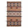 World Market Brick Multicolor Southwestern Bohemian Wool Area Rug