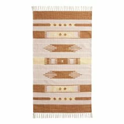 World Market Geo Woven Cotton Area Rug