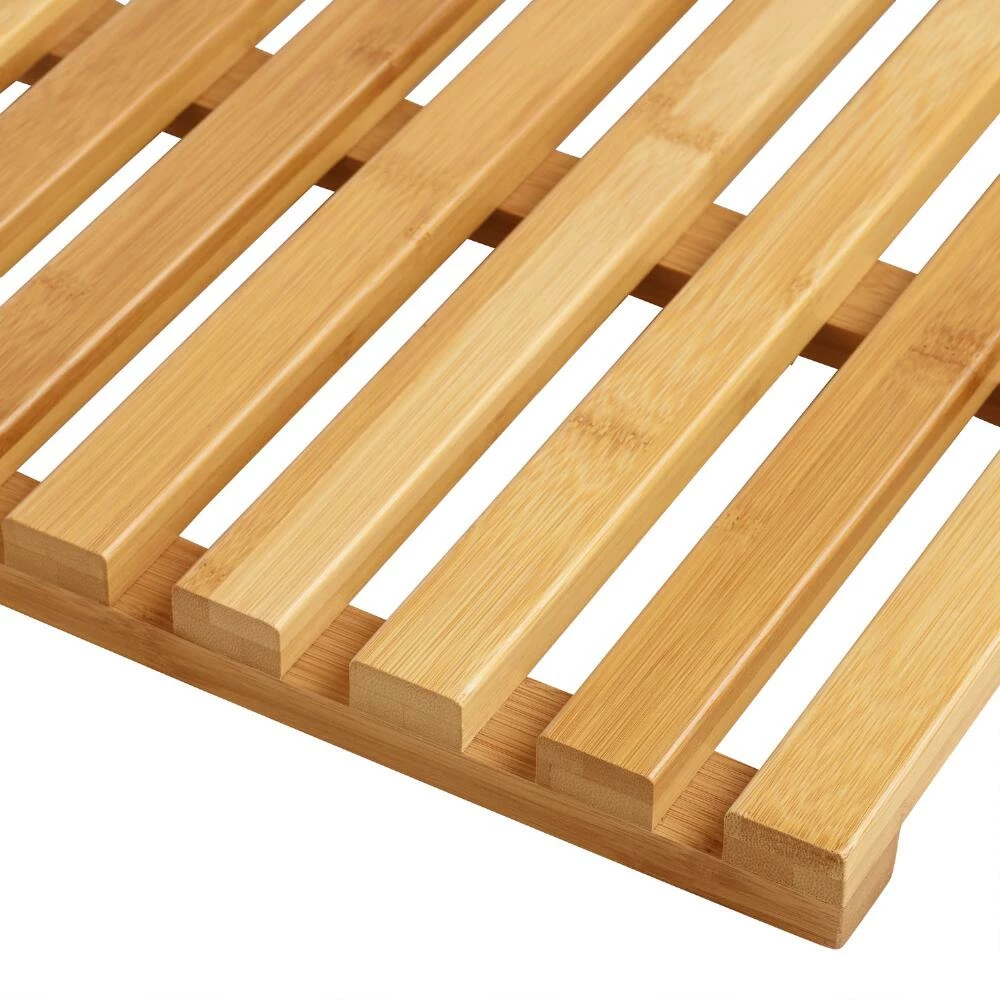 World Market Bamboo Bath Mat - Image 2