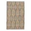 World Market Natural And Blue Geometric Jute Sylmar Area Rug