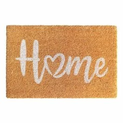World Market Home With a Heart Coir Doormat