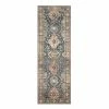 World Market Sea Green and Rust Persian Style Syros Floor Runner
