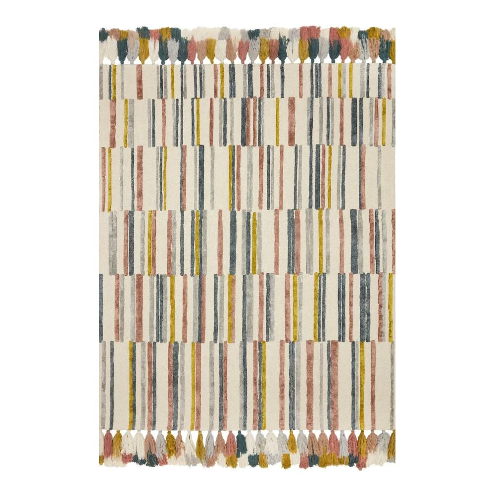 World Market Justina Blakeney Jamila Offset Stripe Wool Blend Area Rug - Image 3