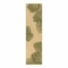 World Market Natural and Green Palm Leaves Indoor Outdoor Floor Runner