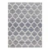 World Market Gray And Beige Trellis Office Chair Mat