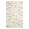World Market Liam Tonal Ivory Modern Geo Tufted Wool Area Rug