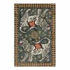 World Market Justina Blakeney Tigress Teal and Gray Wool Area Rug