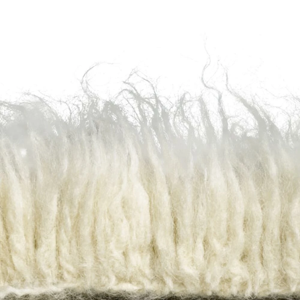 World Market Natural Flokati Wool Shag Corfu Area Rug - Image 5