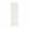World Market Off White Diamond And Dot Wool Deandra Floor Runner