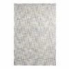 World Market Chase Blue and Ivory Plaid Tufted Wool Area Rug